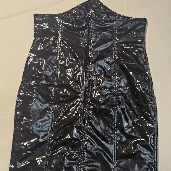 Patent Leather Skirt NWOT - Picture 5 of 5